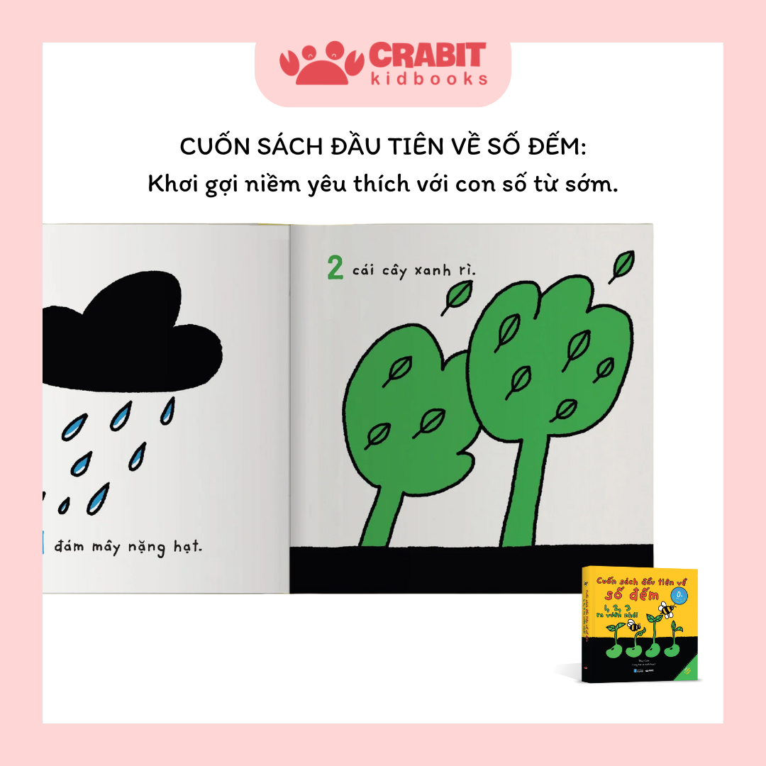 NHÓM SÁCH TƯƠNG PHẢN KÍCH THÍCH THỊ GIÁC ĐẦU ĐỜI