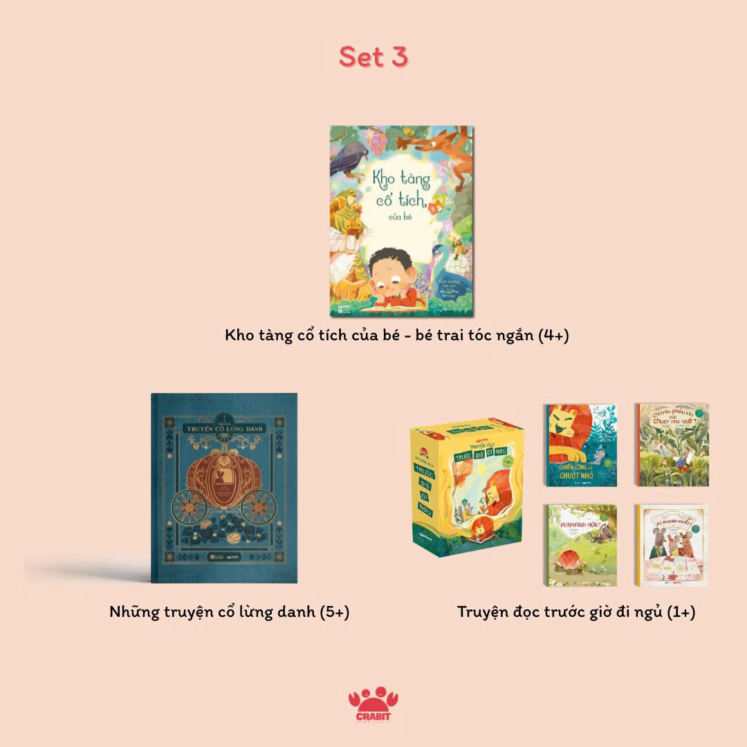 COMBO 3 CUỐN SÁCH TRƯỚC GIỜ ĐI NGỦ