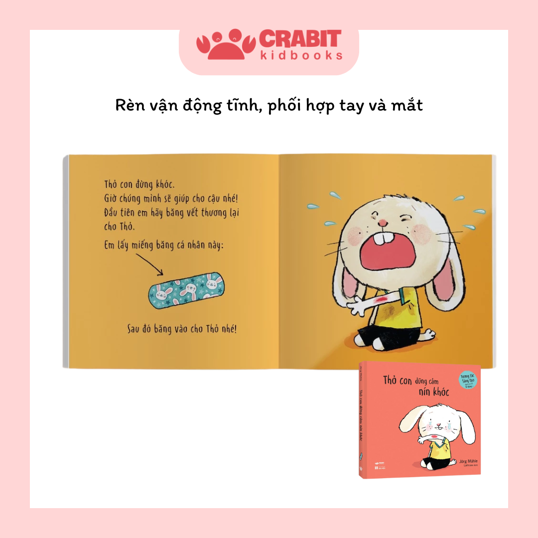 Thỏ con tương tác, sáng tạo - Bộ sách tương tác