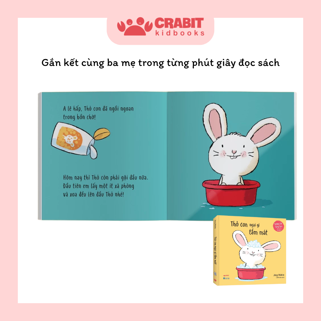 Thỏ con tương tác, sáng tạo - Bộ sách tương tác