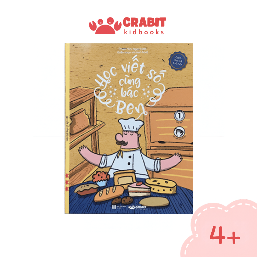 Vở Wipe Clean - Học Viết Số Cùng Bác Ben