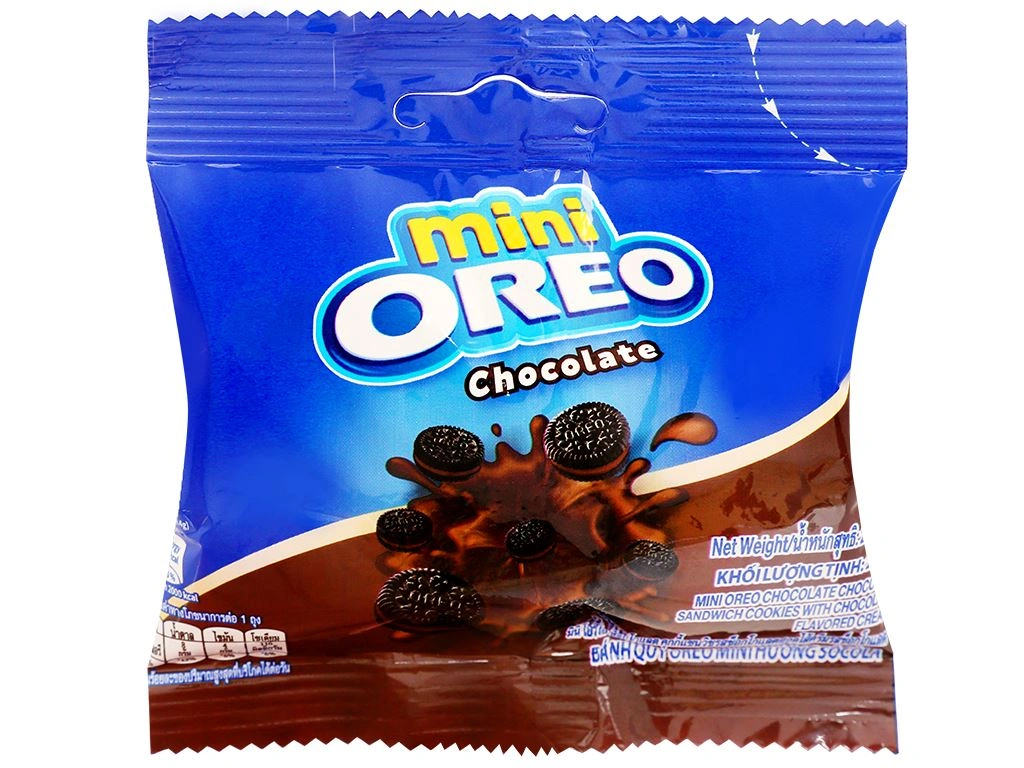 Bánh quy Oreo Mini 20,4g - Vị Socola