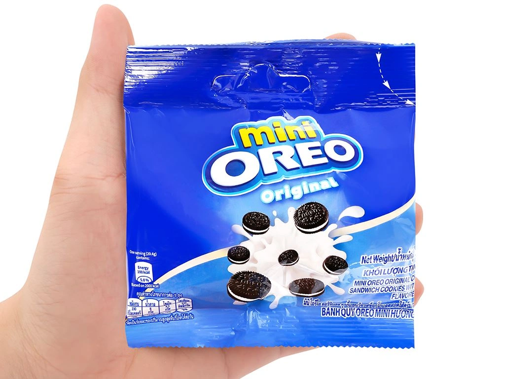 Bánh quy Oreo Mini 20,4g - Vị Vani