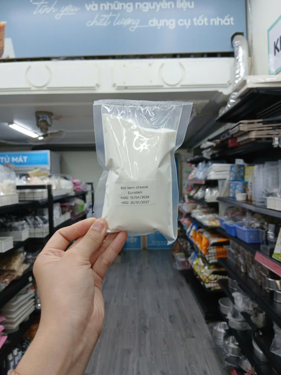 Bột Kem Cheese Eurodeli