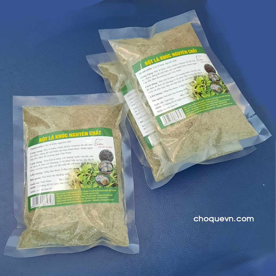 Bột lá khúc Chợ Quê 50g