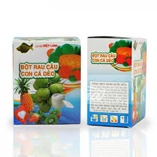 Bột rau câu con cá dẻo - Hộp 12 gói