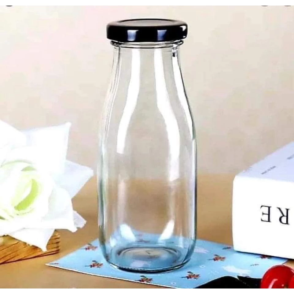 Chai thủy tinh nắp thiếc - 300ml