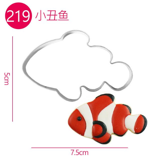 Cookie cutter hình - cá 219