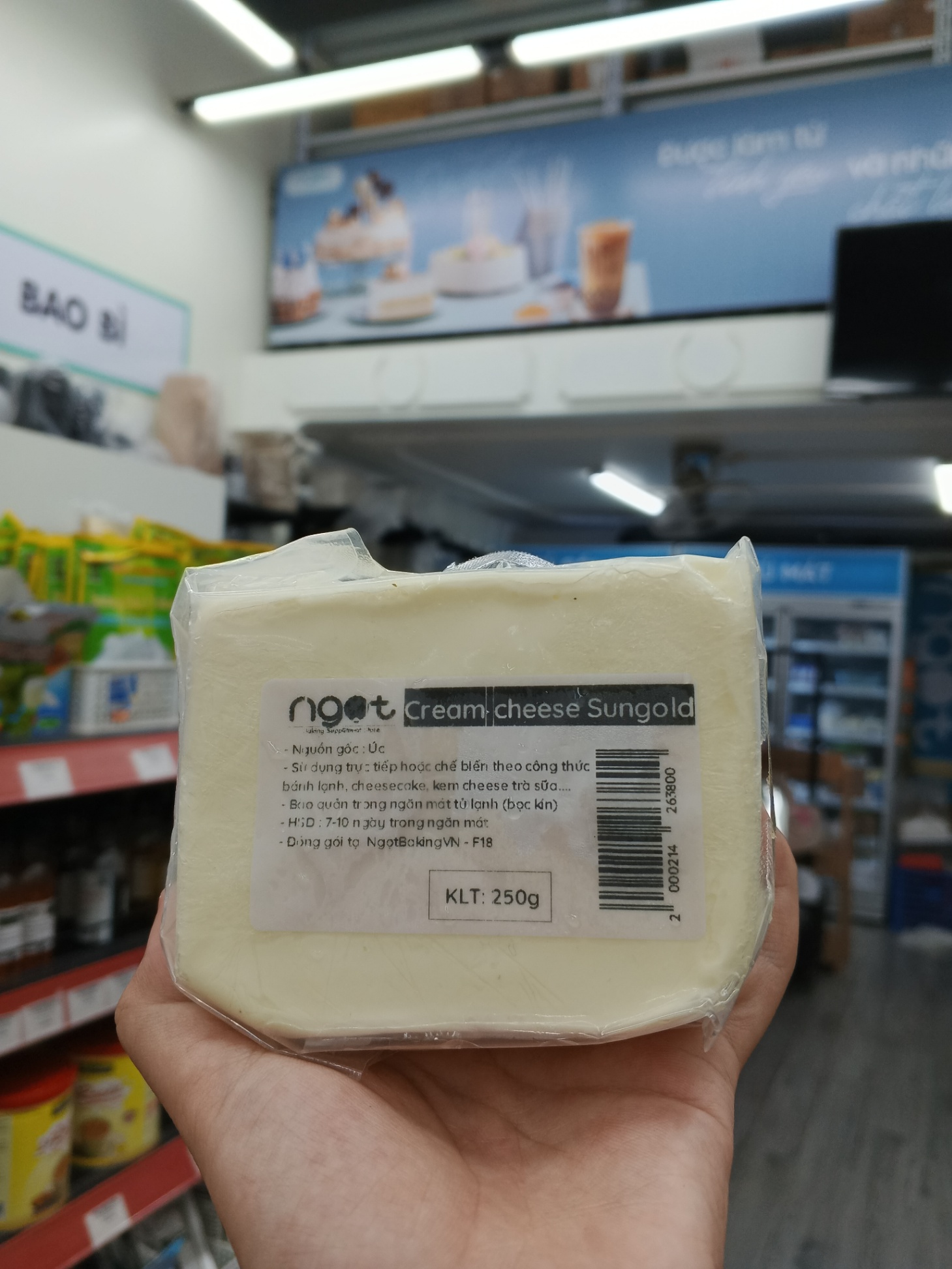 Cream cheese Sungold