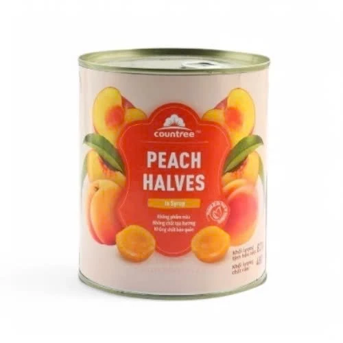 Đào ngâm Countree lon 820g