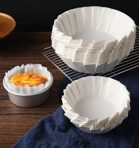 Đế lót chống dính khuôn Basque Cheesecake (set 10c) - 3 inch