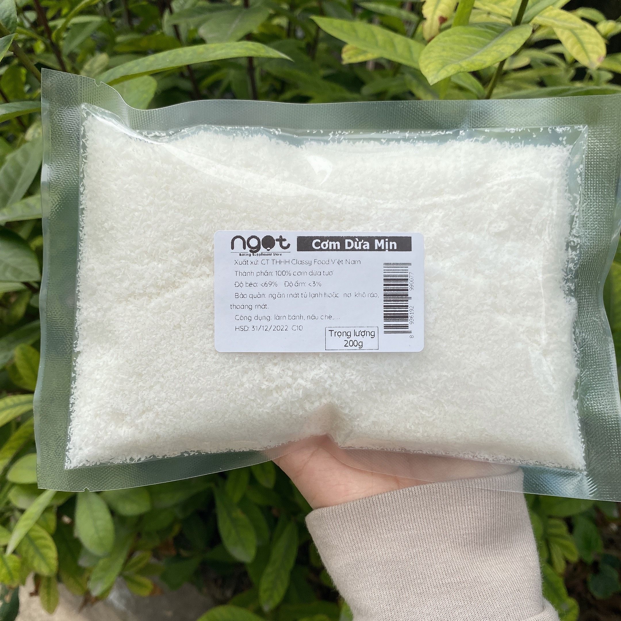 Dừa mịn Classy Food 200g