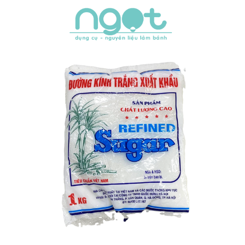Đường kính trắng xuất khẩu