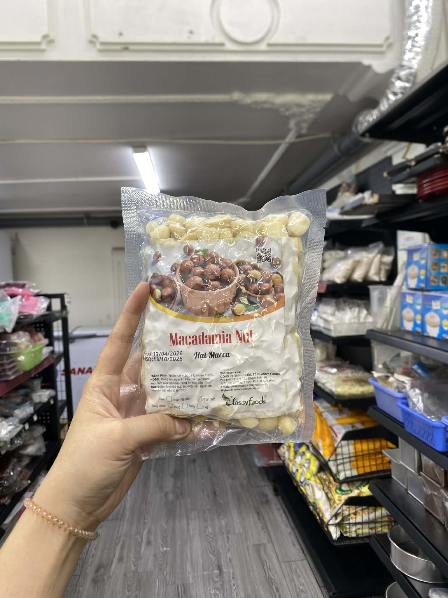 Hạt vỡ Macca vỡ