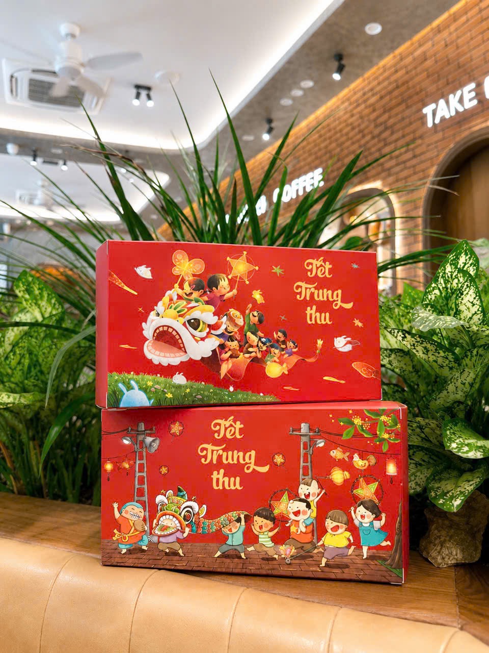 Hộp Trung Thu 2B Trẻ em (1 Hộp + 2 Dây đỏ) - 1c