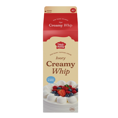 Kem Topping Creamy Whip TNH 1kg