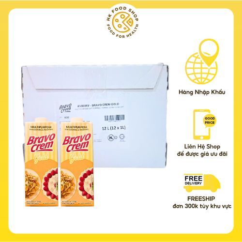 Kem đa dụng Whipping Bravo 1L
