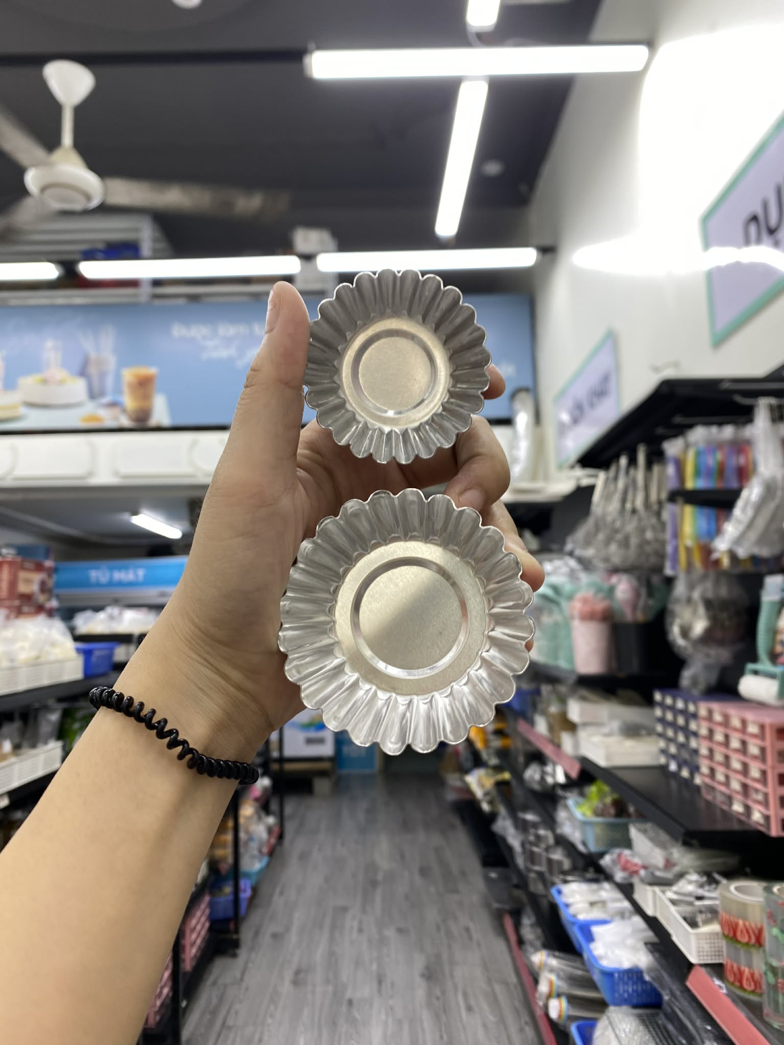 Khuôn Tart nhôm 5cm
