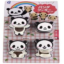 Khuôn cookie cutter gấu trúc