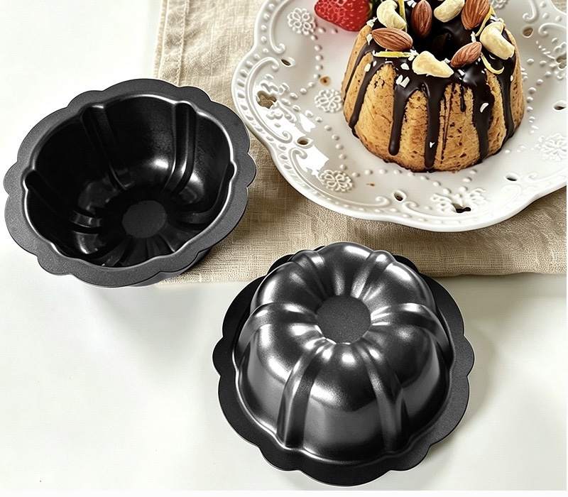 Khuôn hình hoa chống dính 12*4cm