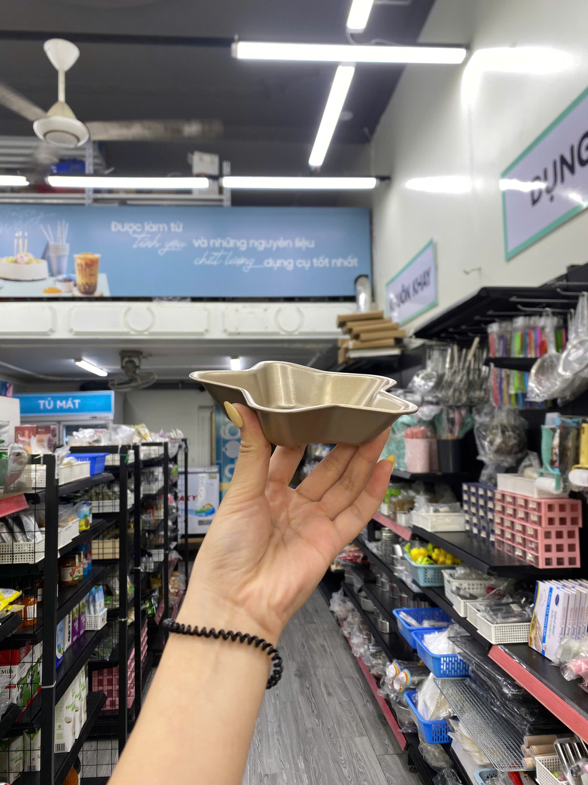 Khuôn ngôi sao chống dính 11cm