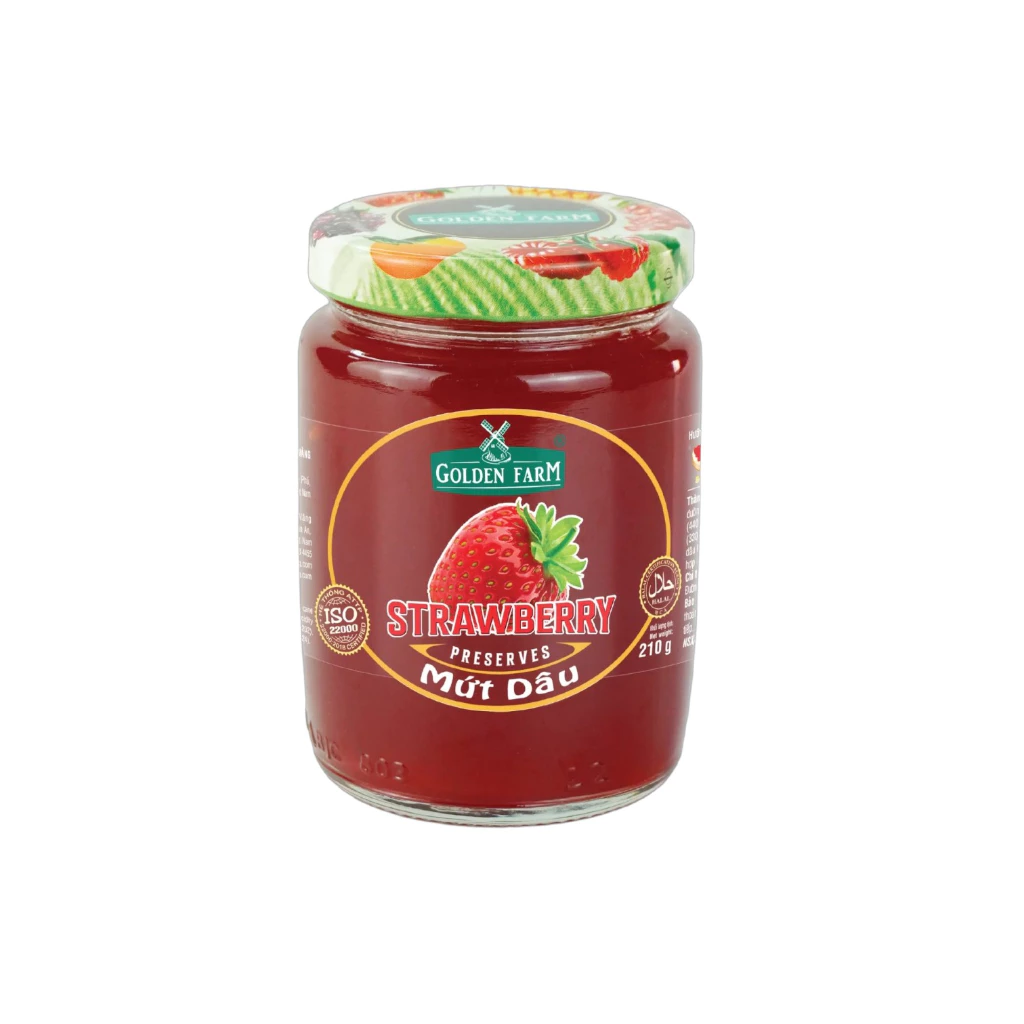 Mứt dâu Golden Farm 210g