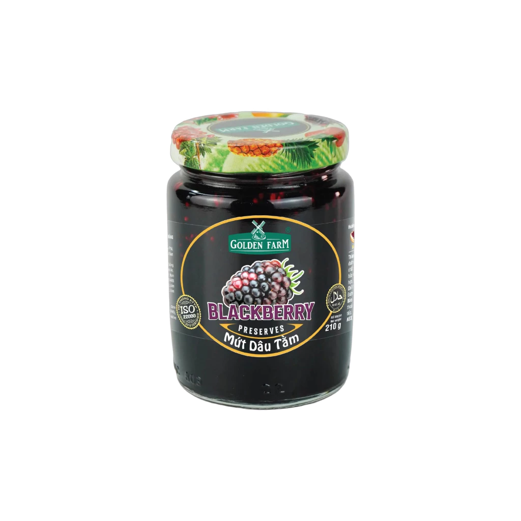 Mứt dâu tằm Golden Farm 210g