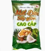 Mứt dừa sấy giòn