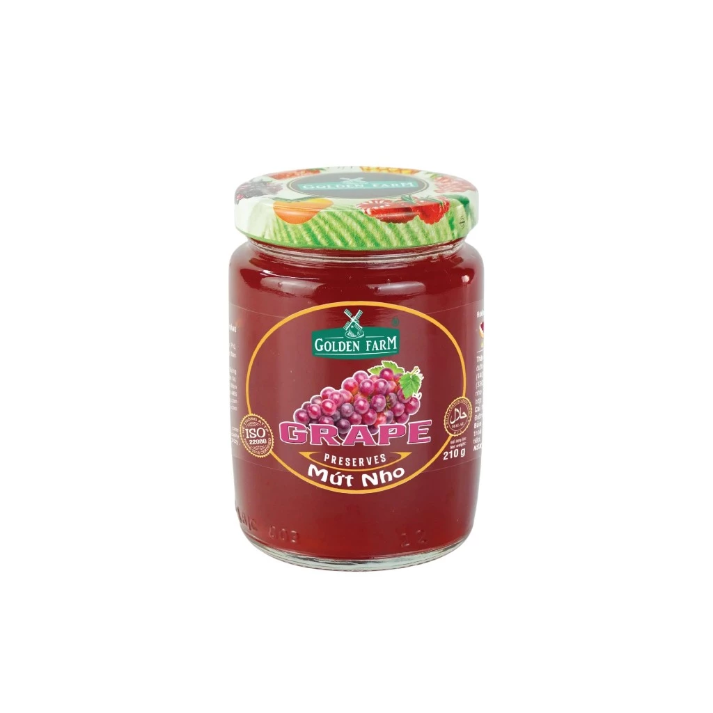 Mứt nho Golden Farm 210g