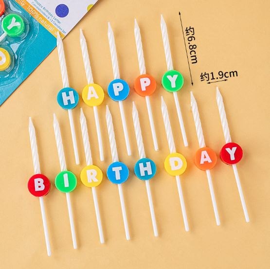 Nến chữ - HPBD que