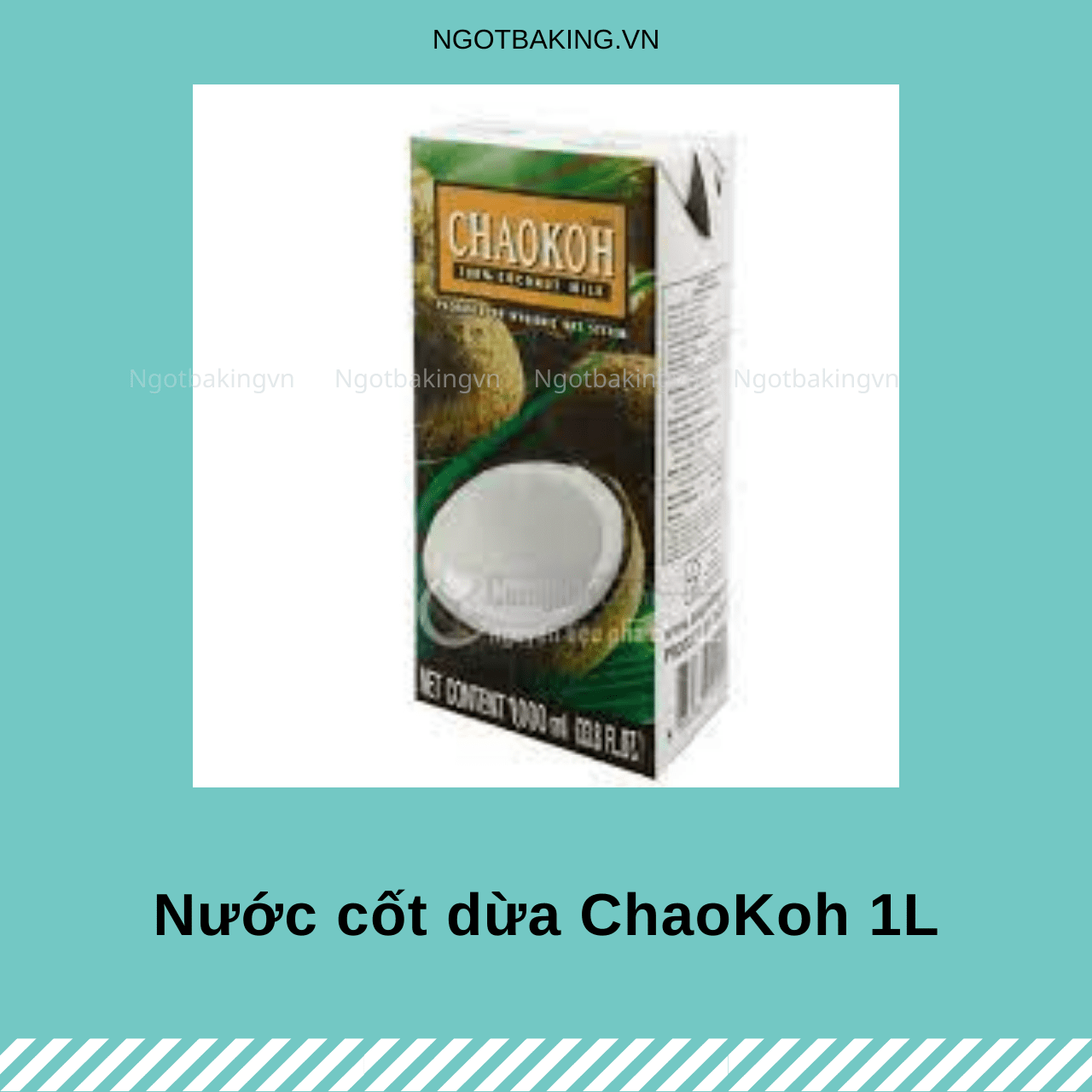 Nước cốt dừa ChaoKoh 1L