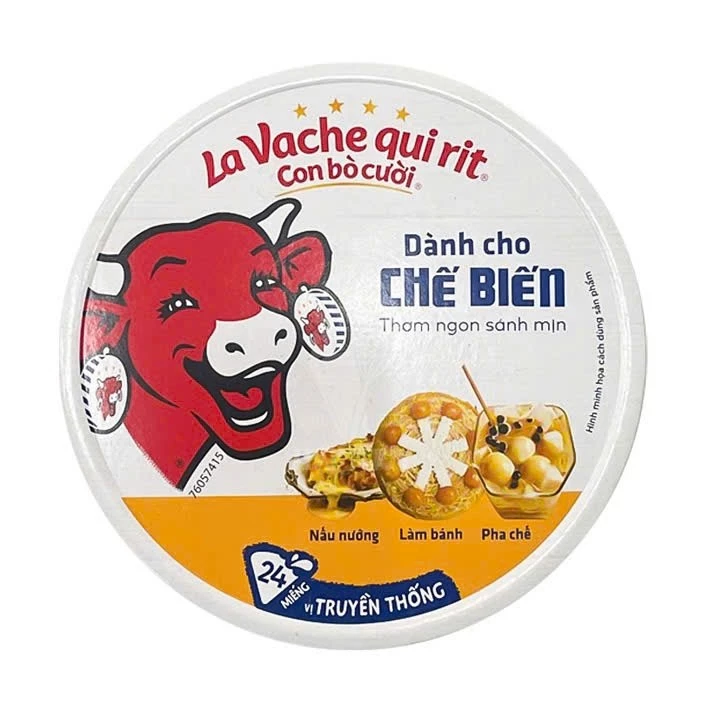 Phô mai con bò cười vị truyền thống dành cho chế biến - 1 miếng