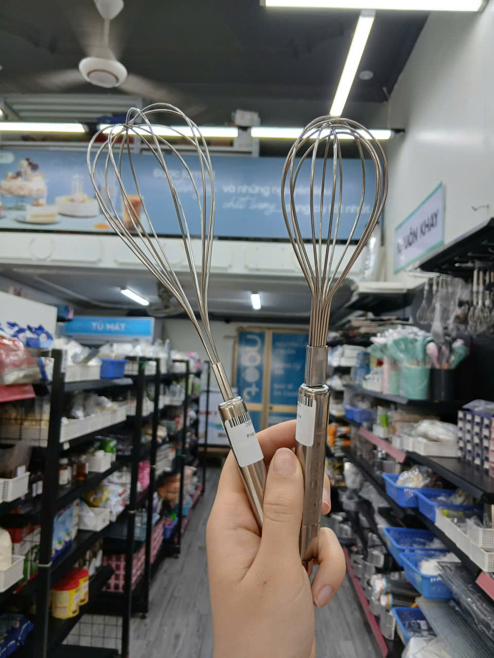 Phới lồng Inox size 28cm