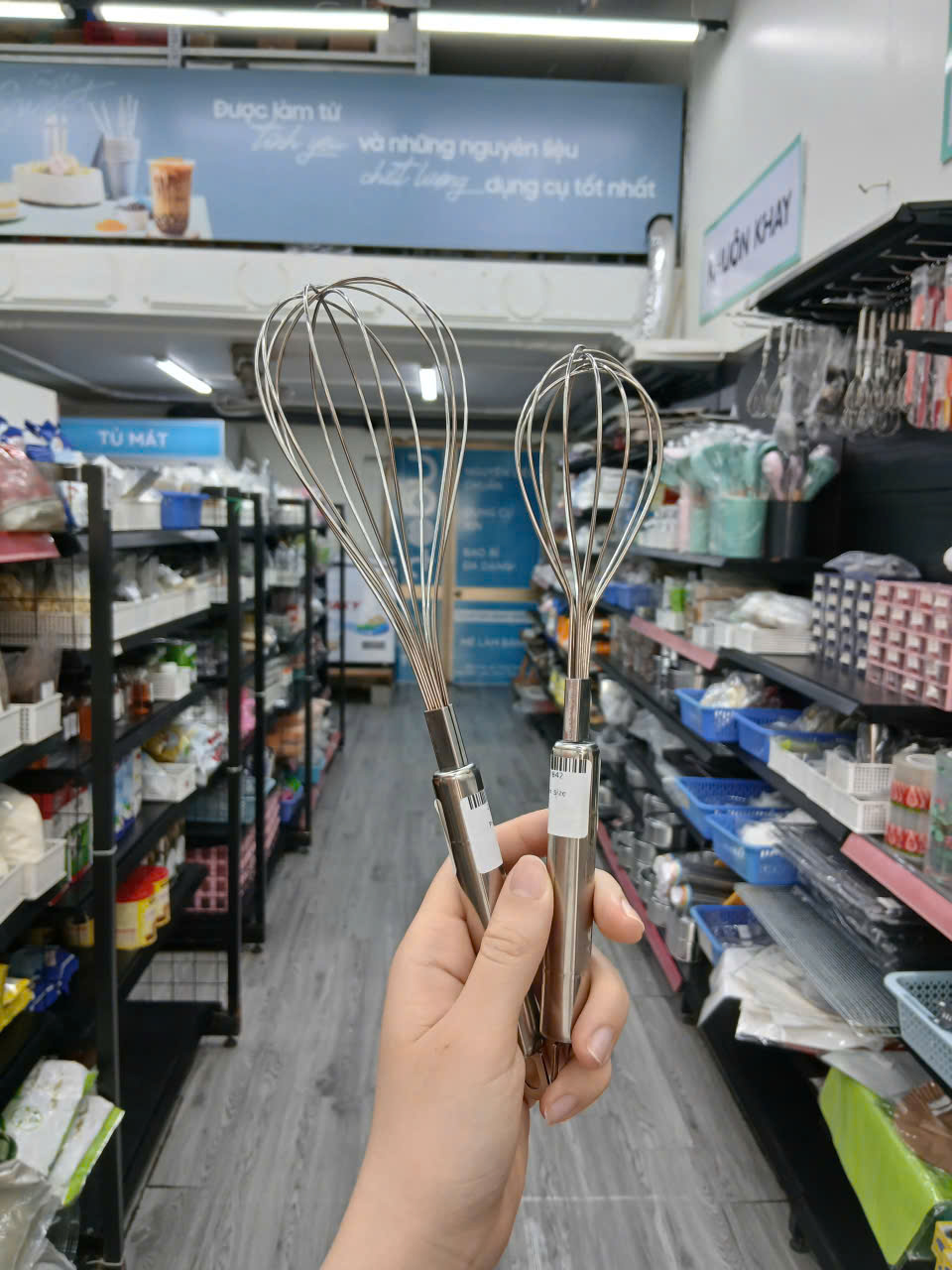 Phới lồng Inox size 28cm