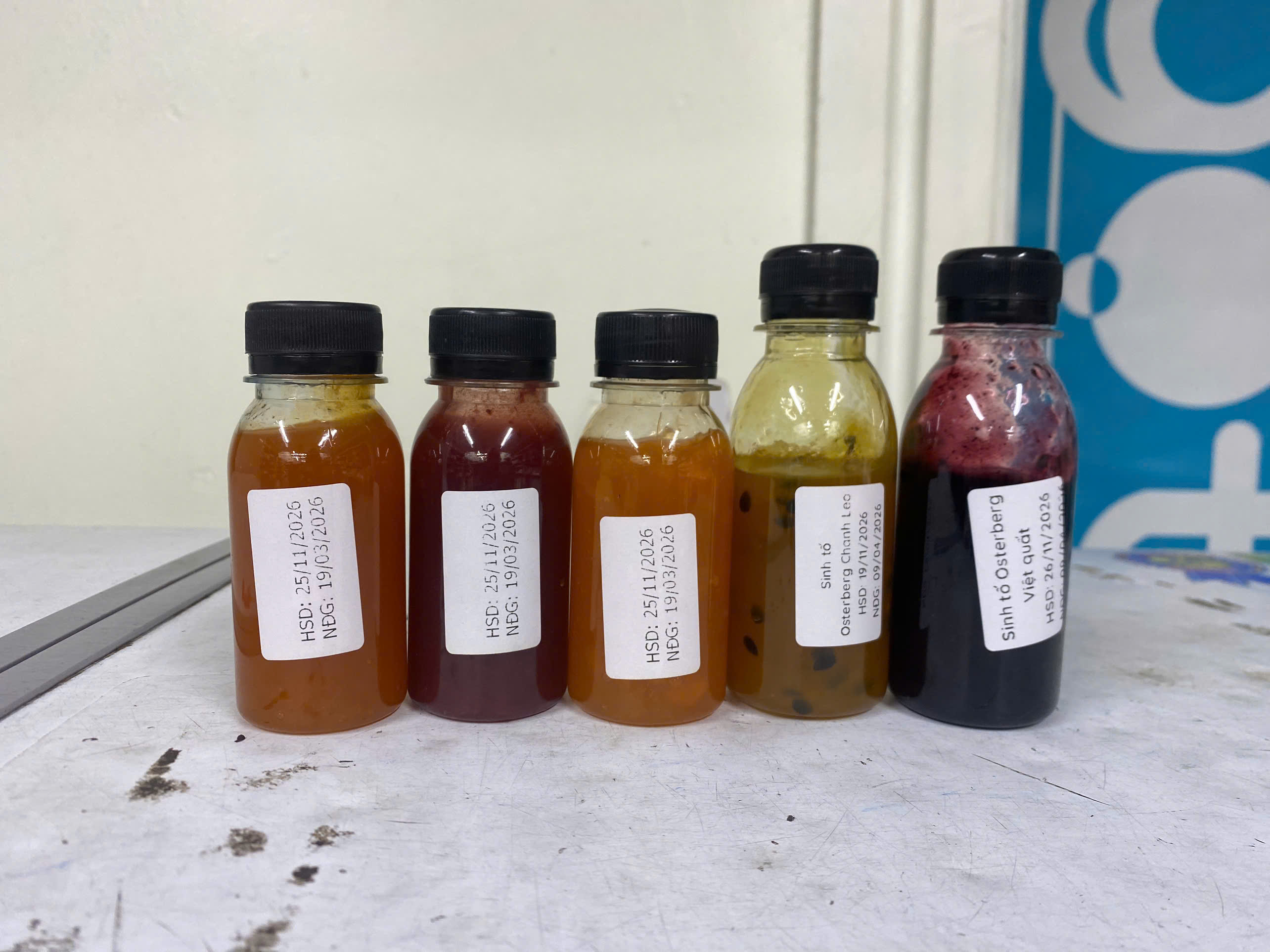 Sinh tố chanh dây nguyên hạt Osterberg