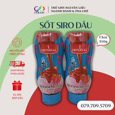 Sốt Siro Dâu Imperial 310g