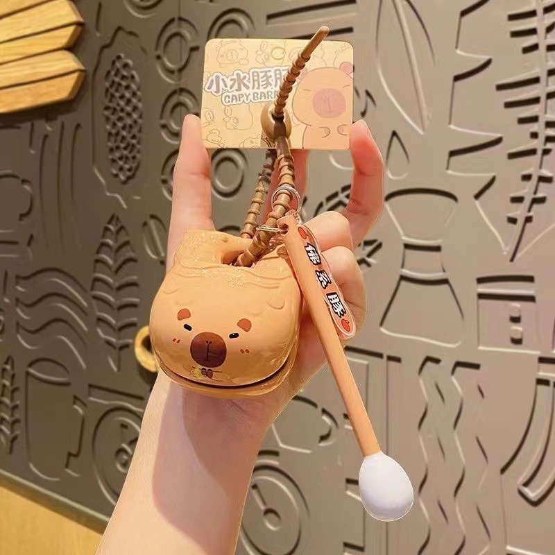Trang trí bánh Phật Pháp - Mõ capybara
