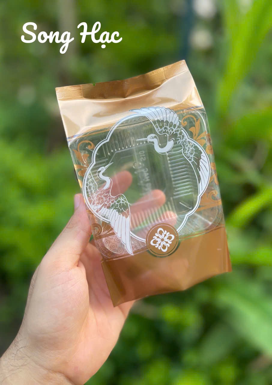 Túi Trung thu 150g: Song Hạc - Set 10c