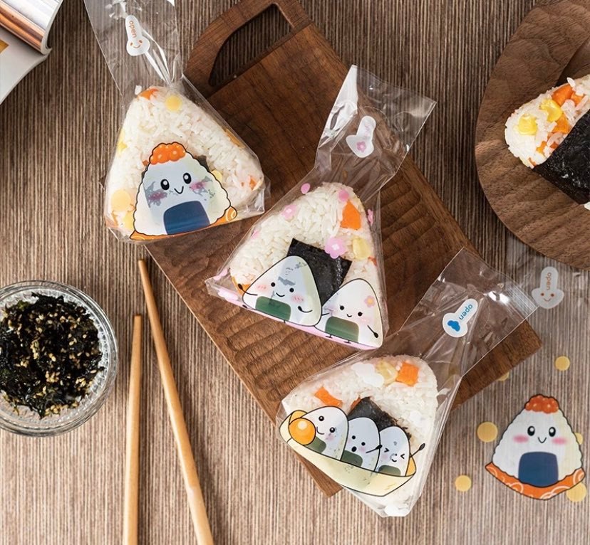 Túi bọc cơm bento - set 10c