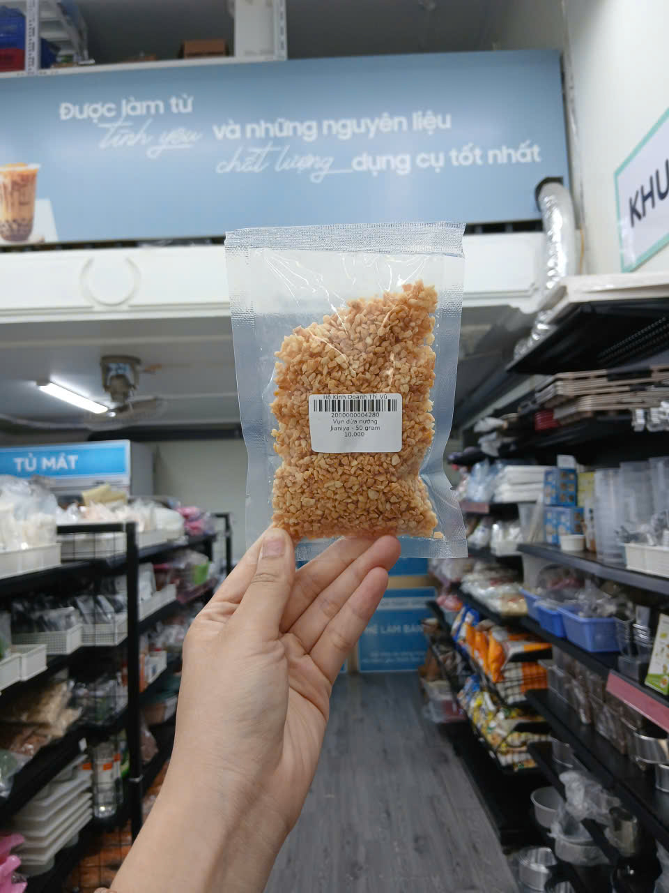 Vụn dừa nướng Jianiya