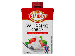 Whipping Cream President 200ml