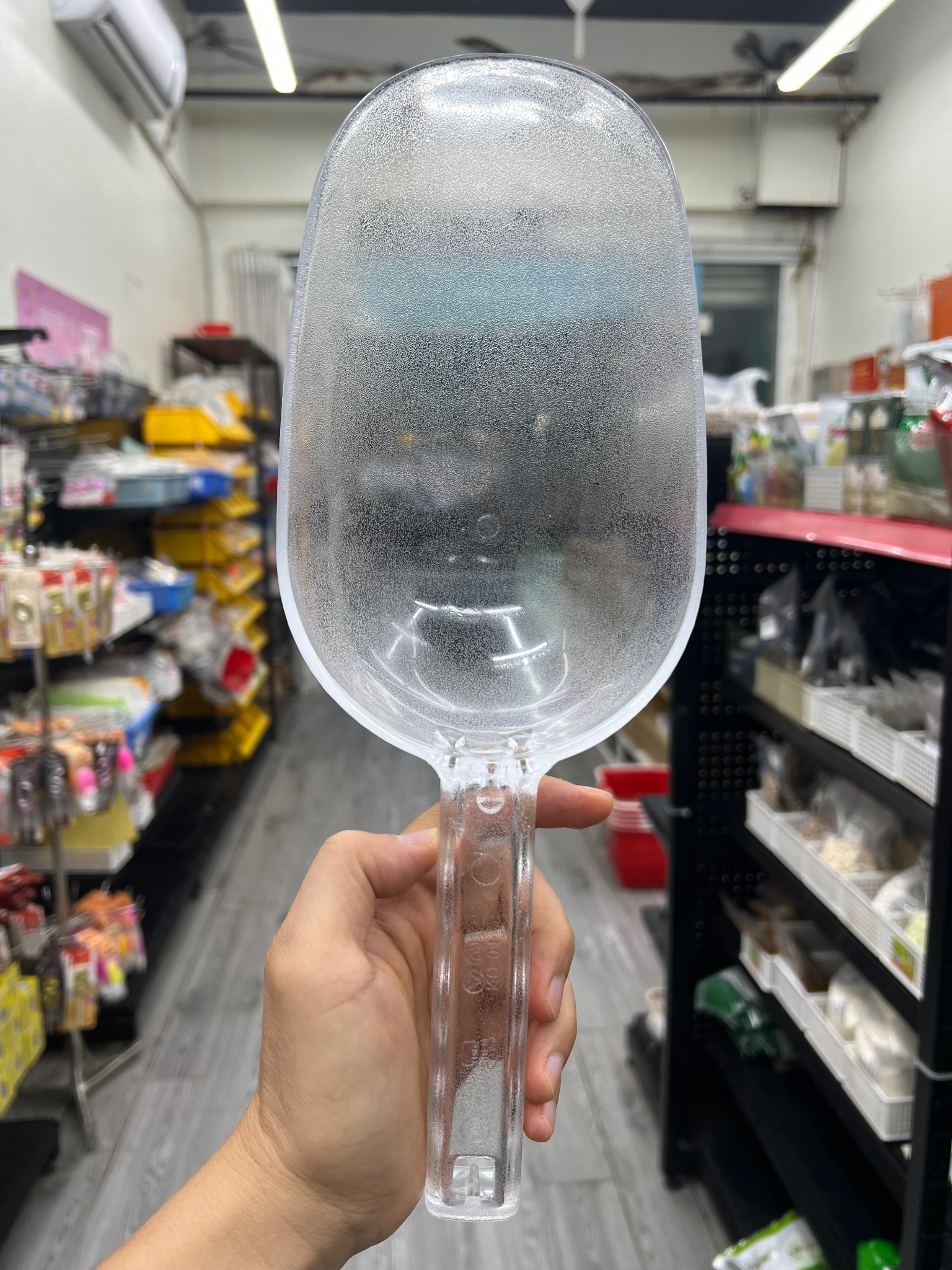 Xẻng xúc bột nhựa dài 34cm