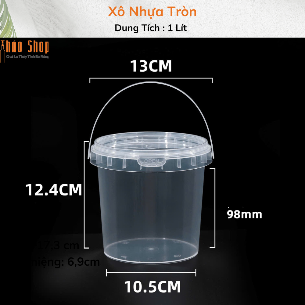 Xô nhựa - 1000ml