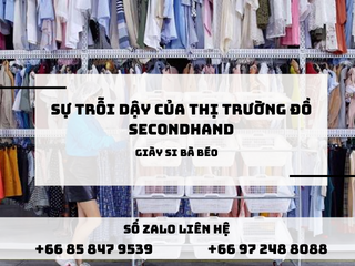 Sự trỗi dậy của thị trường đồ secondhand