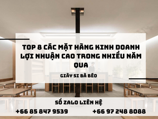 Top 8 Các Mặt Hàng Kinh Doanh Lợi Nhuận Cao Trong Nhiều Năm Qua