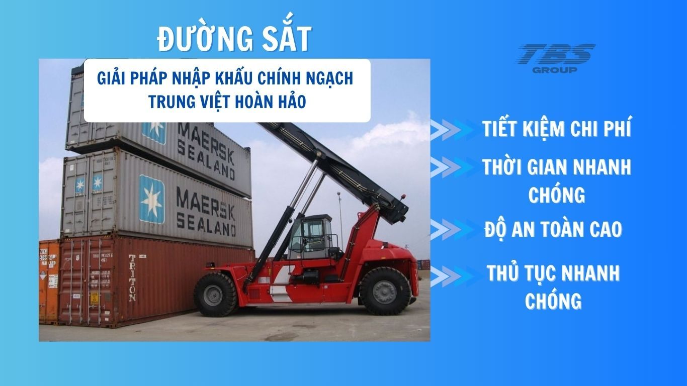 Đường Sắt - Giải Pháp Nhập Khẩu Chính Ngạch Trung Việt Hoàn Hảoh