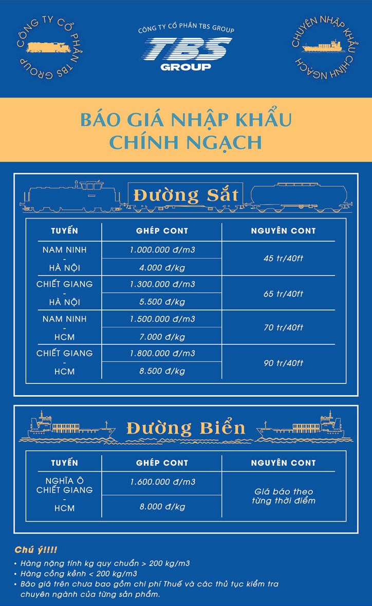 Dịch vụ vận chuyển đường sắt từ Trung Quốc về Việt Nam