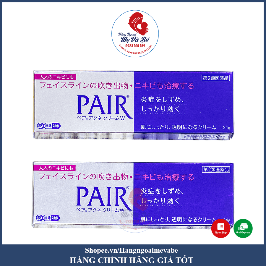 Kem trị mụn PAIR Nhật Bản 24gr (100/th)