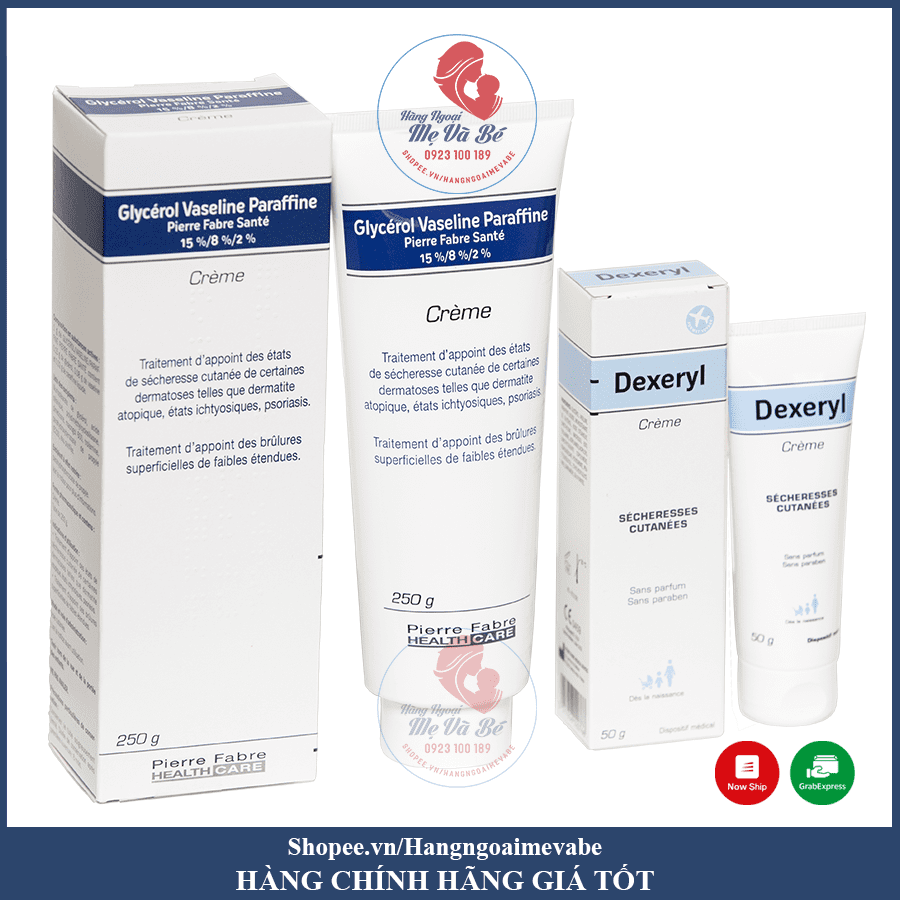 Kem nẻ Dexeryl Creme Pháp