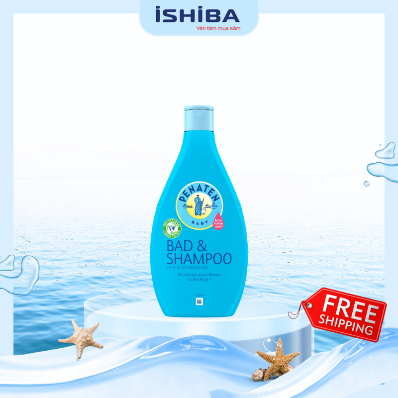 Sữa tắm gội chống cảm 2 trong 1 Penaten Baby Đức 400ml (12/th)